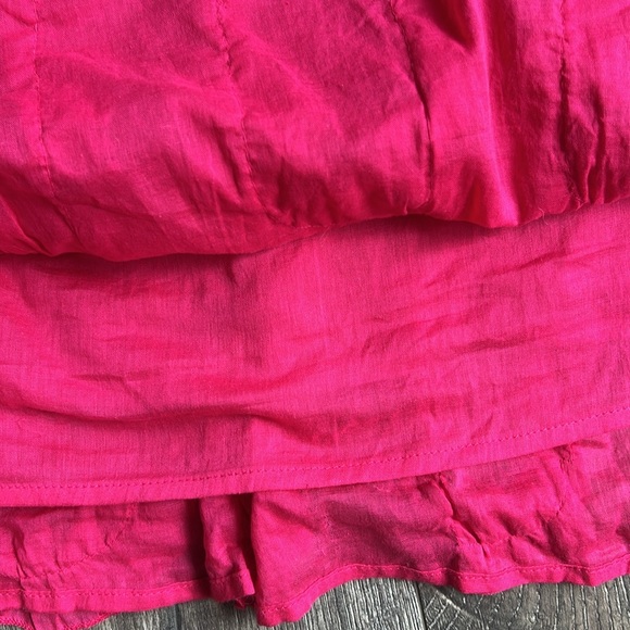 Studio West Fuchsia Cotton Dress - Picture 5 of 8